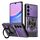 Per Samsung Galaxy A15 Armor Supporto Rotante MagSafe Custodia per Telefono (Viola) Per Samsung Galaxy A15 Armor Supporto Rotante MagSafe Custodia per Telefono (Viola)