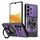 Per Samsung Galaxy A33 5G Armor Supporto Rotante MagSafe Custodia per Telefono (Viola) Per Samsung Galaxy A33 5G Armor Supporto Rotante MagSafe Custodia per Telefono (Viola)