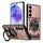 Per Samsung Galaxy A55 5G Armor Rotating Holder MagSafe Custodia per telefono (oro rosa) Per Samsung Galaxy A55 5G Armor Rotating Holder MagSafe Custodia per telefono (oro rosa)