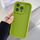 Per iPhone 15 Pro Max Custodia antiurto in TPU con foro preciso e cornice smerigliata (verde fluorescente) Per iPhone 15 Pro Max Custodia antiurto in TPU con foro preciso e cornice smerigliata (verde fluorescente)