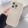 Per iPhone 15 Pro Custodia per telefono in TPU con foro preciso e telaio antiurto satinato (bianco) Per iPhone 15 Pro Custodia per telefono in TPU con foro preciso e telaio antiurto satinato (bianco)