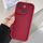 Per iPhone 15 Plus Custodia per telefono in TPU con foro preciso e telaio antiurto satinato (rosso vino) Per iPhone 15 Plus Custodia per telefono in TPU con foro preciso e telaio antiurto satinato (rosso vino)