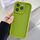Per iPhone 11 Pro Custodia per telefono in TPU con foro preciso e telaio antiurto satinato (verde fluorescente) Per iPhone 11 Pro Custodia per telefono in TPU con foro preciso e telaio antiurto satinato (verde fluorescente)