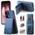 Per OPPO Reno13 F Twill Tessuto Pelle Verticale Flip RFID Card Bag Custodia per Telefono (Blu) Per OPPO Reno13 F Twill Tessuto Pelle Verticale Flip RFID Card Bag Custodia per Telefono (Blu)