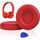 Per cuffie Beats Solo3 / Solo2 cuscinetti auricolari in spugna, specifiche: wireless rosso Per cuffie Beats Solo3 / Solo2 cuscinetti auricolari in spugna, specifiche: wireless rosso