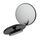 Specchietto retrovisore riflettente ultra-trasparente per angolo cieco di retromarcia dell'auto, colore: nero Specchietto retrovisore riflettente ultra-trasparente per angolo cieco di retromarcia dell'auto, colore: nero