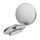 Specchietto retrovisore riflettente ultra-trasparente per angolo cieco di retromarcia dell'auto, colore: argento Specchietto retrovisore riflettente ultra-trasparente per angolo cieco di retromarcia dell'auto, colore: argento