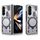 Per Samsung Galaxy Z Fold7 CD Texture Sliding Camshield Supporto Magnetico Custodia per Telefono (Argento) Per Samsung Galaxy Z Fold7 CD Texture Sliding Camshield Supporto Magnetico Custodia per Telefono (Argento)