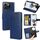 Per Tecno Pova 6 Neo 5G Custodia in pelle con texture cristallina (blu reale)