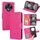 Per Tecno Spark 30 4G Custodia in pelle con texture di cristallo (rosso rosa) Per Tecno Spark 30 4G Custodia in pelle con texture di cristallo (rosso rosa)