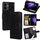 Per OPPO Reno13 F 5G / 4G Custodia in pelle con texture cristallina (nero) Per OPPO Reno13 F 5G / 4G Custodia in pelle con texture cristallina (nero)