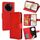 Per Realme 14 Pro 5G Custodia per telefono in pelle con texture di cristallo globale (rosso) Per Realme 14 Pro 5G Custodia per telefono in pelle con texture di cristallo globale (rosso)