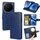 Per vivo X200 Pro 5G Custodia in pelle con texture di cristallo (blu reale) Per vivo X200 Pro 5G Custodia in pelle con texture di cristallo (blu reale)