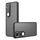 Custodia per telefono in TPU ibrida per PC con foro preciso per vivo V50 Lite 5G / 4G (nero satinato) Custodia per telefono in TPU ibrida per PC con foro preciso per vivo V50 Lite 5G / 4G (nero satinato)