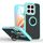 Per Honor X8c 4G Q Shadow 1 Series TPU Hybrid PC Phone Case con anello (blu cielo)
