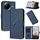 Per Redmi K80 Pro / Xiaomi Poco F7 Ultra Custodia in pelle con fibbia a motivo triangolare (blu reale) Per Redmi K80 Pro / Xiaomi Poco F7 Ultra Custodia in pelle con fibbia a motivo triangolare (blu reale)