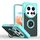 Per Xiaomi 15 Ultra Q Shadow 1 Series TPU Hybrid PC Phone Case con anello (blu cielo) Per Xiaomi 15 Ultra Q Shadow 1 Series TPU Hybrid PC Phone Case con anello (blu cielo)