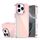 Per iPhone 16 Pro Max Custodia per telefono con placcatura sfumata scolorita (rosa) Per iPhone 16 Pro Max Custodia per telefono con placcatura sfumata scolorita (rosa)