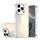 Custodia per iPhone 16 Pro con placcatura sfumata e scolorimento (trasparente)