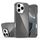 Per iPhone 16 Pro Custodia per telefono con placcatura sfumata scolorita (nero)
