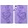 Per iPad Air 13 2025 / 2024 / Pro 12.9 Custodia per tablet intelligente in pelle goffrata con cuoricini (viola) Per iPad Air 13 2025 / 2024 / Pro 12.9 Custodia per tablet intelligente in pelle goffrata con cuoricini (viola)