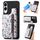 Per Samsung Galaxy S25 Edge 5G Custodia per telefono con cerniera e retro dipinto (nero) Per Samsung Galaxy S25 Edge 5G Custodia per telefono con cerniera e retro dipinto (nero)