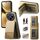 Per vivo X200 Twill Tessuto Pelle Verticale Flip RFID Card Bag Custodia per Telefono (Cachi) Per vivo X200 Twill Tessuto Pelle Verticale Flip RFID Card Bag Custodia per Telefono (Cachi)