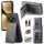 Per vivo X200 Twill Tessuto Pelle Verticale Flip RFID Card Bag Custodia per Telefono (Grigio) Per vivo X200 Twill Tessuto Pelle Verticale Flip RFID Card Bag Custodia per Telefono (Grigio)