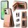 Per vivo V40e Twill Tessuto Pelle Verticale Flip RFID Card Bag Custodia per Telefono (Rosa) Per vivo V40e Twill Tessuto Pelle Verticale Flip RFID Card Bag Custodia per Telefono (Rosa)