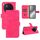 Per Tecno Camon 40 Premier Skin Feel Custodia in pelle magnetica Flip (rosso rosa) Per Tecno Camon 40 Premier Skin Feel Custodia in pelle magnetica Flip (rosso rosa)