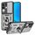 Custodia per telefono con design scorrevole per fotocamera in TPU+PC per vivo Y29 4G (argento) Custodia per telefono con design scorrevole per fotocamera in TPU+PC per vivo Y29 4G (argento)