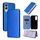 Per Samsung Galaxy S25 Edge 5G Custodia in pelle con texture in fibra di carbonio (blu) Per Samsung Galaxy S25 Edge 5G Custodia in pelle con texture in fibra di carbonio (blu)