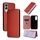 Per Samsung Galaxy S25 Edge 5G Custodia in pelle con texture in fibra di carbonio (marrone) Per Samsung Galaxy S25 Edge 5G Custodia in pelle con texture in fibra di carbonio (marrone)