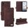 Custodia in pelle con chiusura magnetica per ZTE Kantan Sumaho 4 A402ZT (marrone) Custodia in pelle con chiusura magnetica per ZTE Kantan Sumaho 4 A402ZT (marrone)