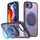 Per iPhone 16e Custodia per telefono con supporto magnetico MagSafe girevole a 360 gradi (viola) Per iPhone 16e Custodia per telefono con supporto magnetico MagSafe girevole a 360 gradi (viola)