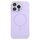 Per iPhone 13 Pro Custodia sottile in silicone liquido MagSafe Circle (viola chiaro) Per iPhone 13 Pro Custodia sottile in silicone liquido MagSafe Circle (viola chiaro)