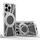 Per iPhone 13 Pro Max Custodia per telefono MagSafe con supporto in metallo cavo di raffreddamento (argento) Per iPhone 13 Pro Max Custodia per telefono MagSafe con supporto in metallo cavo di raffreddamento (argento)