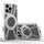 Per iPhone 16 Pro Max Custodia per telefono MagSafe con supporto in metallo cavo di raffreddamento (argento) Per iPhone 16 Pro Max Custodia per telefono MagSafe con supporto in metallo cavo di raffreddamento (argento)