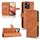 Per Doogee Note 58 / Note 58 Pro Custodia in pelle magnetica con effetto pelle (marrone) Per Doogee Note 58 / Note 58 Pro Custodia in pelle magnetica con effetto pelle (marrone)