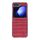 Per Samsung Galaxy Z Flip6 5G Custodia pieghevole per telefono con motivo coccodrillo in PC elettrolitico (rosso) Per Samsung Galaxy Z Flip6 5G Custodia pieghevole per telefono con motivo coccodrillo in PC elettrolitico (rosso)