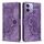 Per OPPO A3 4G / 5G / A40 4G Custodia per telefono in pelle smerigliata retrò con motivo mandala in rilievo (viola) Per OPPO A3 4G / 5G / A40 4G Custodia per telefono in pelle smerigliata retrò con motivo mandala in rilievo (viola)