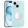 Custodia per iPhone 15 Plus con copertura totale in silicone liquido MagSafe (ciano) Custodia per iPhone 15 Plus con copertura totale in silicone liquido MagSafe (ciano)
