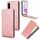 Custodia in pelle con chiusura magnetica verticale per Samsung Galaxy A56 5G (oro rosa) Custodia in pelle con chiusura magnetica verticale per Samsung Galaxy A56 5G (oro rosa)
