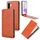 Custodia in pelle con chiusura magnetica verticale per Samsung Galaxy A56 5G (marrone) Custodia in pelle con chiusura magnetica verticale per Samsung Galaxy A56 5G (marrone)