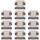 10 connettori originali per porta di ricarica a 12 pin, modello: pin di contatto a doppia fila 10 connettori originali per porta di ricarica a 12 pin, modello: pin di contatto a doppia fila