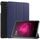 Custodia per tablet intelligente in pelle con supporto a 3 pieghe Custer Texture per T-Mobile REVVL Tab 5G (blu scuro) Custodia per tablet intelligente in pelle con supporto a 3 pieghe Custer Texture per T-Mobile REVVL Tab 5G (blu scuro)