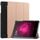 Custodia per tablet intelligente in pelle con supporto a 3 pieghe Custer Texture per T-Mobile REVVL Tab 5G (oro rosa) Custodia per tablet intelligente in pelle con supporto a 3 pieghe Custer Texture per T-Mobile REVVL Tab 5G (oro rosa)