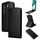 Custodia in pelle con chiusura magnetica verticale per Tecno Camon 40 Pro 4G/5G (nera) Custodia in pelle con chiusura magnetica verticale per Tecno Camon 40 Pro 4G/5G (nera)