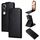 Custodia in pelle con chiusura magnetica verticale per vivo V50 Lite 5G con fibbia (nera) Custodia in pelle con chiusura magnetica verticale per vivo V50 Lite 5G con fibbia (nera)