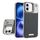 Custodia per telefono MagSafe in PC con supporto in fibra di carbonio senza cornice per iPhone 16 (grigio titanio) Custodia per telefono MagSafe in PC con supporto in fibra di carbonio senza cornice per iPhone 16 (grigio titanio)